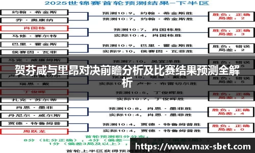 贺芬咸与里昂对决前瞻分析及比赛结果预测全解析